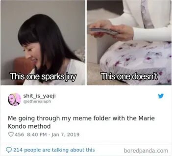 Marie Kondo Memes Fun
