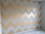 metallic chevron wall decals - Google Search Beauty Space Go