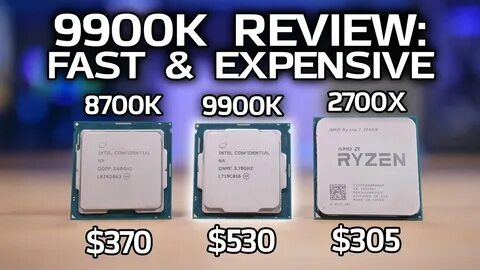 9900K Review & Benchmarks vs 2700X and 8700K! - YouTube