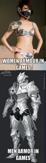 Female armor Memes