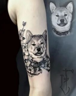 26 Best Shiba Inu Tattoo Designs in 2020 Dog tattoos, Dog po