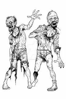 Zooommbbiess..... by angryrooster Zombie drawings, Zombie ca