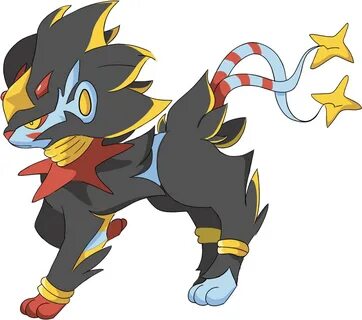 Mega Luxray Fan Design - Cartoon Full Size PNG Download Seek