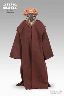 Sixth Scale Figure - Plo Koon #2123 Coat, Raincoat, Star war
