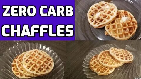 ZERO CARB KETO CHAFFLE RECIPE: FLUFFY AND NOT EGGY - YouTube