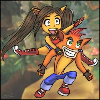 Crash Bandicoot and Ara Bandicoot: This crazy team