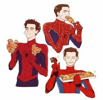 #art #Spide #Food Marvel spiderman, Marvel superheroes, Marv