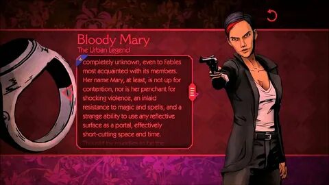The Wolf Among Us Book of Fables - Bloody Mary - YouTube