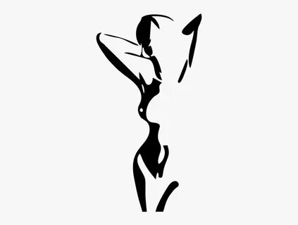 Sexy Woman Silhouette Logo , Free Transparent Clipart - Clip