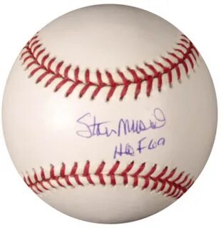 Stan "The Man" Musial - Autographed Signed Baseball HistoryF