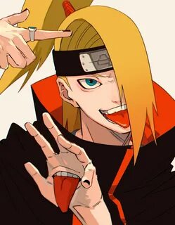 味 醂 on Twitter Anime naruto, Deidara akatsuki, Naruto art