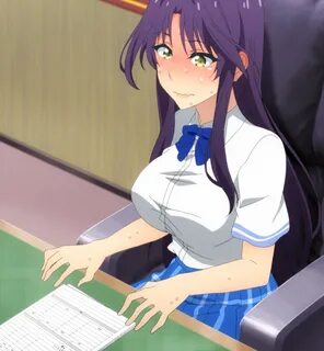 Safebooru - 1girl breasts goshouin kyou large breasts long h