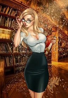 Alice The Librarian by J.Scott Campbell by tony058.deviantar