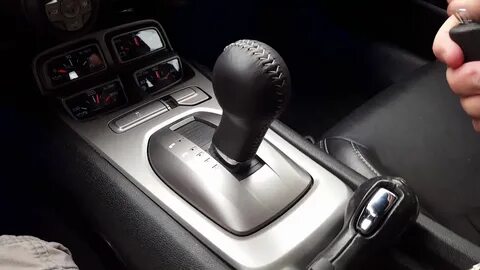 Camaro automatic shifter handle install 5th gen 92213917 - Y