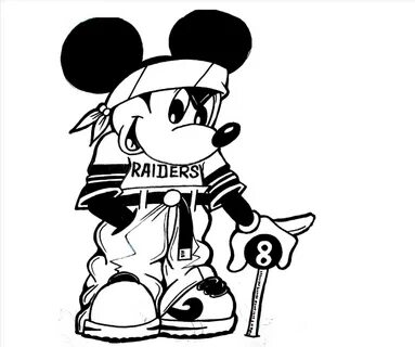 Cartoon Characters Cool Gangster Graffiti Drawings - Draw-ni