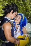 Gajeel and Levy Fairy tail cosplay, Amazing cosplay, Cosplay