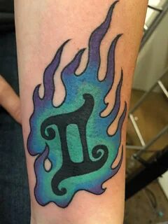 small Twin Flame Gemini Tattoo on wrist Gemini tattoo, Flame