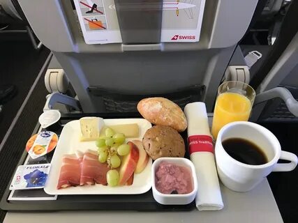 SWISS Shorthaul Business Class Breakfast - Live and Let's Fl