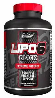 Nutrex Lipo - 6 Black (120 кап) купить в Екатеринбурге интер