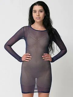 Buy american apparel mesh dress OFF-74