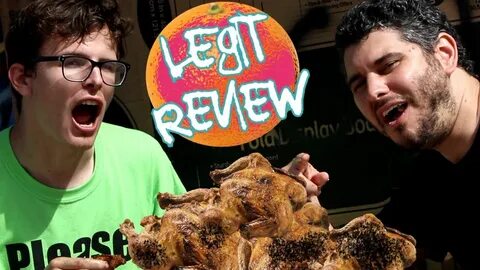 LEGIT FOOD REVIEW - Dumpster Chicken (Ft. H3H3) Food reviews