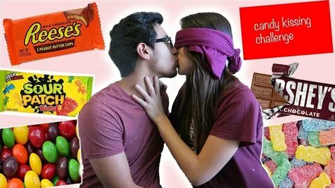 THE CANDY KISSING CHALLENGE!!! - YouTube