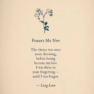 Quotes about She forget me (40 quotes)