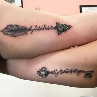 23 Awesome Brother and Sister Tattoos to Show Your Bond - Pa
