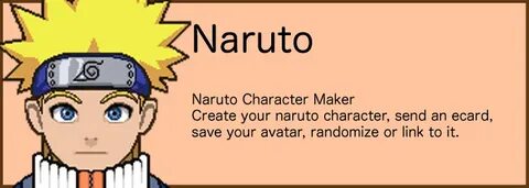 Naruto Character Maker