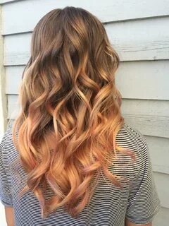 Peach Hair Ombré . Peach hair, Hair styles, Peach hair color