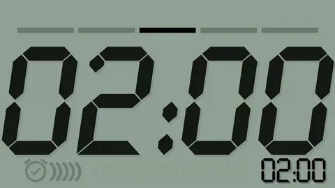 2 minutes countdown timer 4K (TV version) - YouTube