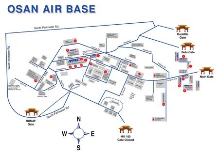 Osan Air Base Map DelbertLavina