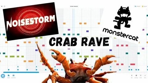 Crab Rave but on Song Maker - Chrome Music Lab - YouTube