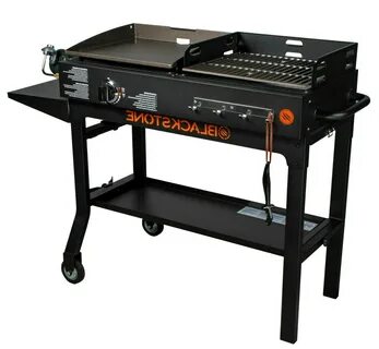 Blackstone Duo - Blackstone Duo 17" Griddle and Charcoal Gri