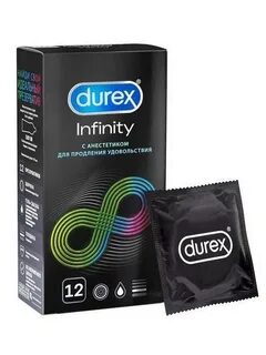 Презервативы Durex Infinity гладкие, 12 шт. Durex 54664796 к