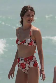 KERI RUSSEL in Bikini on the Beach in Miami - HawtCelebs