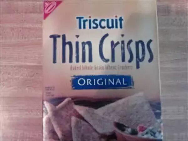 Nabisco Triscuit Thin Crisps Original - Photo