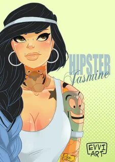 Geek Art: Disney Hipster Princesses by Emmanuel Viola - We G