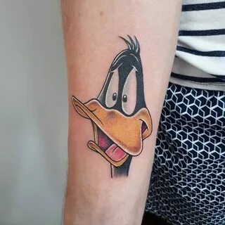 Tattoo uploaded by Hateful Kate * Daffy being daffy (via IG—