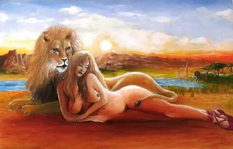Nude Lion Woman herbergdetramhalte.eu