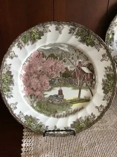 Friendly Village "The Well" buffet plate (With images) Frien