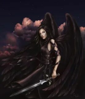 Dark angel or Dark Fairy? Angel warrior, Dark angel, Fallen 
