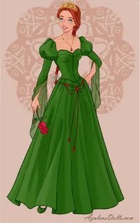 Princess Fiona in Wedding Dress Design dress up game Disney 
