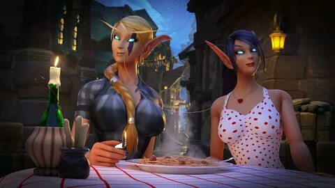 3D-иллюстрации с персонажами World of Warcraft от WholesomeT