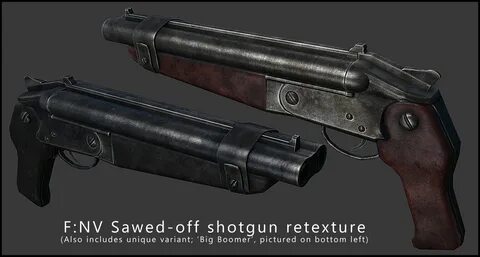 Sawed-off shotty at Fallout New Vegas - mods and community