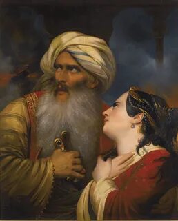 File:Monvoisin, Raymond - Ali Pasha with his favourite mistr