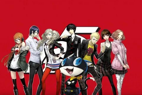Persona 5 Character Wallpaper posted by Sarah Peltier