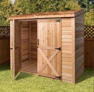 Bayside - DIY Lean To Storage Sheds for Sale Cedar shed, Far