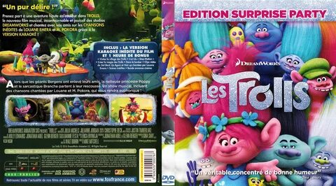 Jaquette DVD de Les Trolls custom - Cinéma Passion