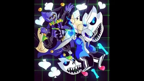 deltarune sans and jevil fight DEMO - YouTube